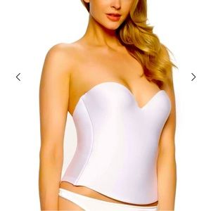 Felina Bridal Essentials Bustier - size 36C white